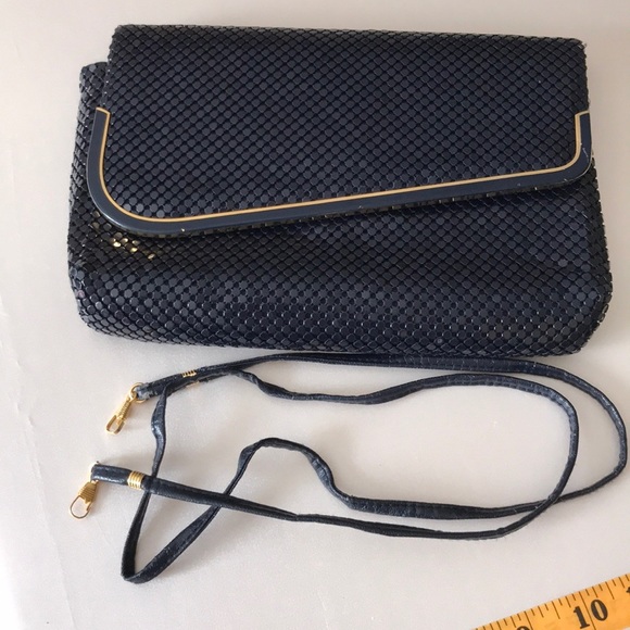 Vintage Evening Clutch w/Shoulder Strap - Picture 4 of 10